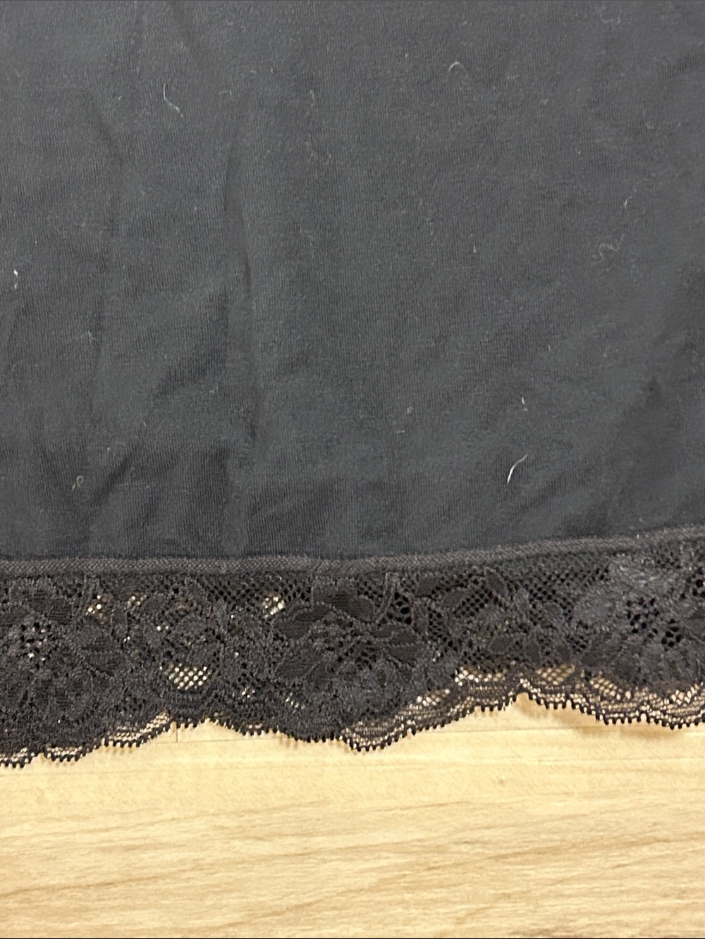 Black Lace-Trim Chemise dress - Women Intimates image 3
